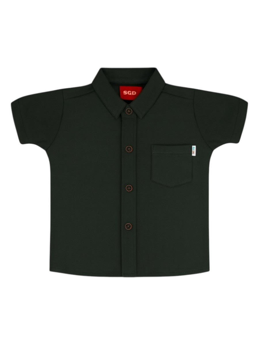 CAMISA LINO MANGA CORTA