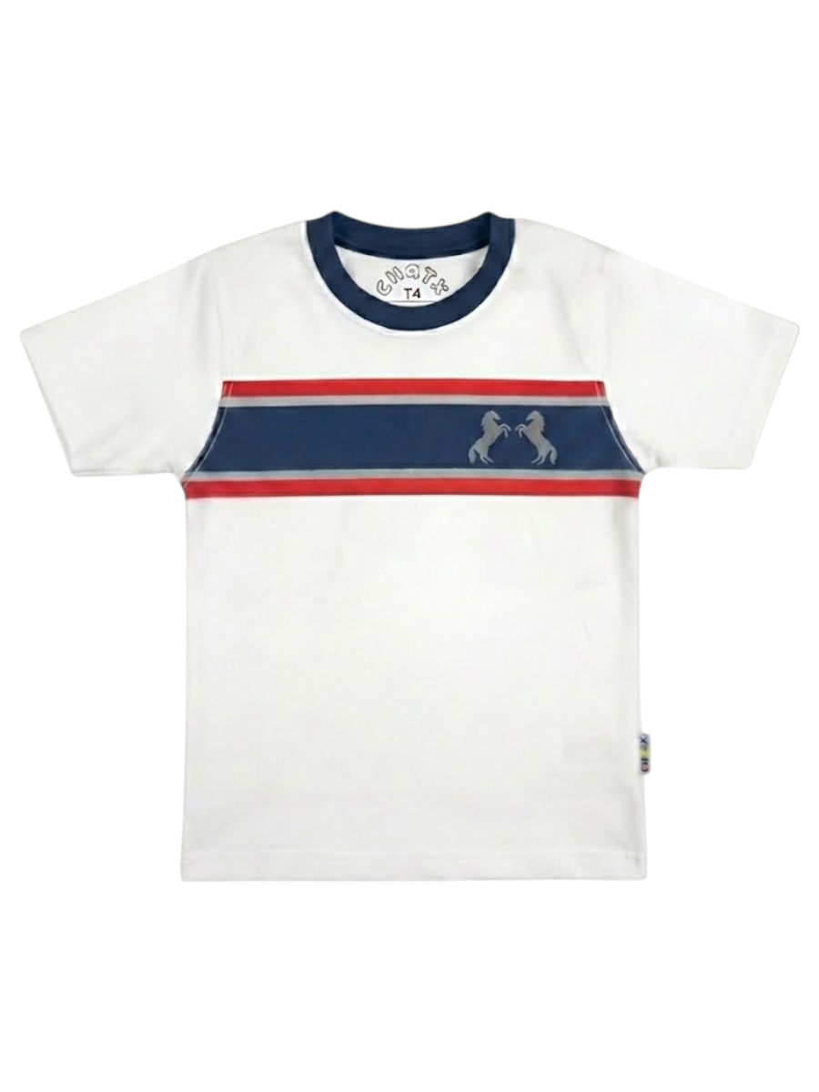 POLO MANGA CORTA CABALLO