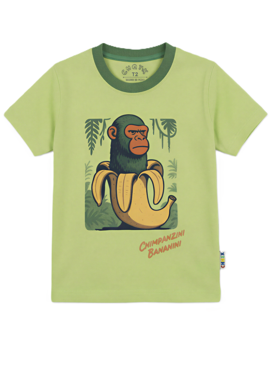POLO MANGA CORTA CHIMPANZINI