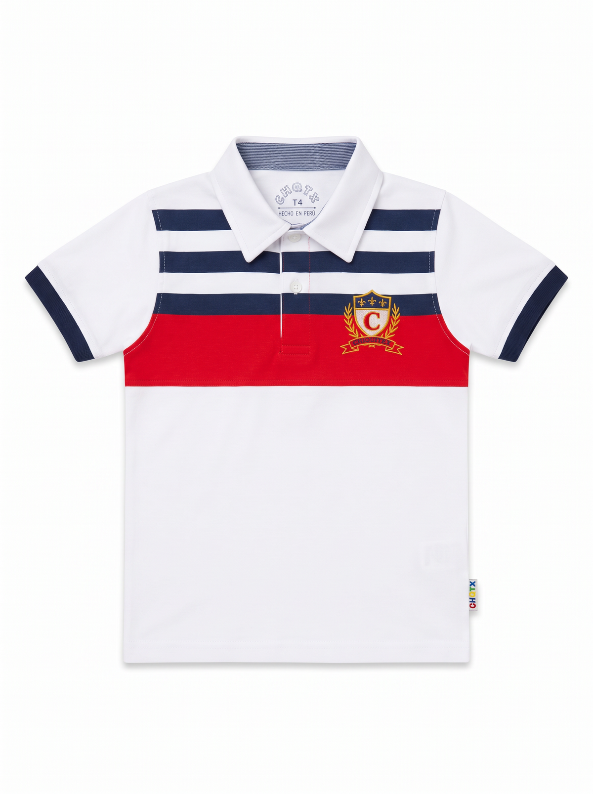 POLO MANGA CORTA ESCUDO
