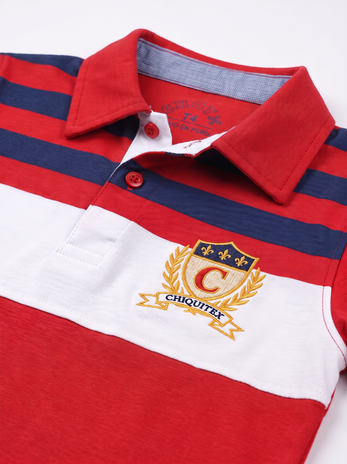 POLO MANGA CORTA ESCUDO