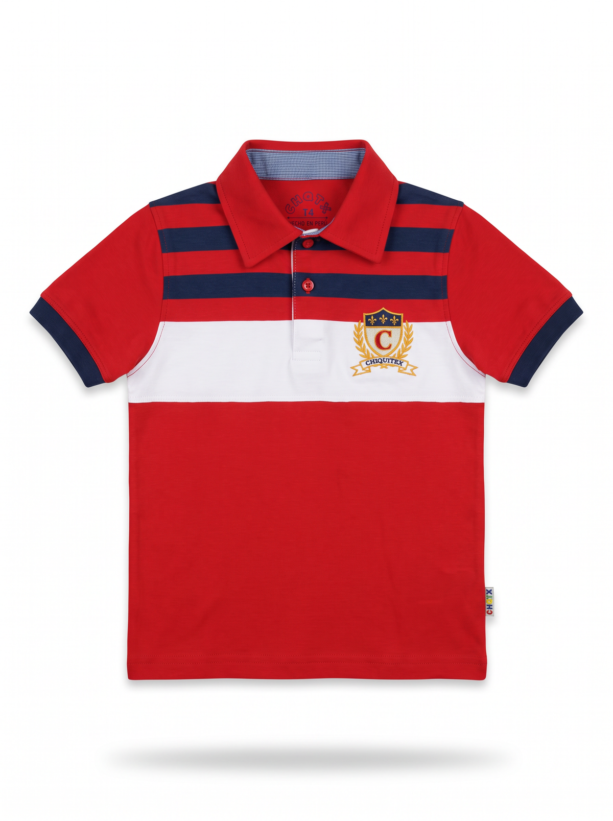 POLO MANGA CORTA ESCUDO