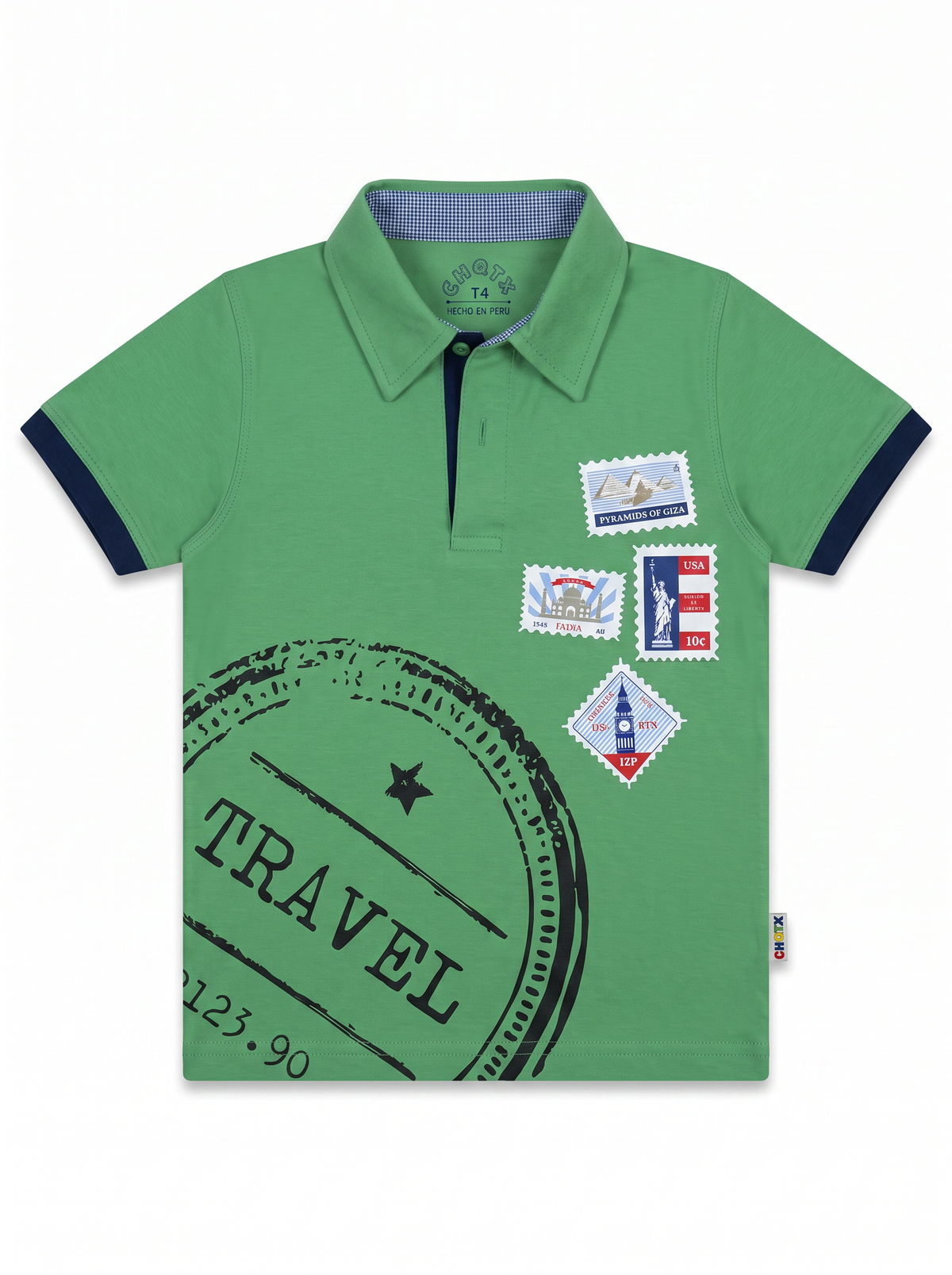 Polo Manga Corta Travel – color Verde