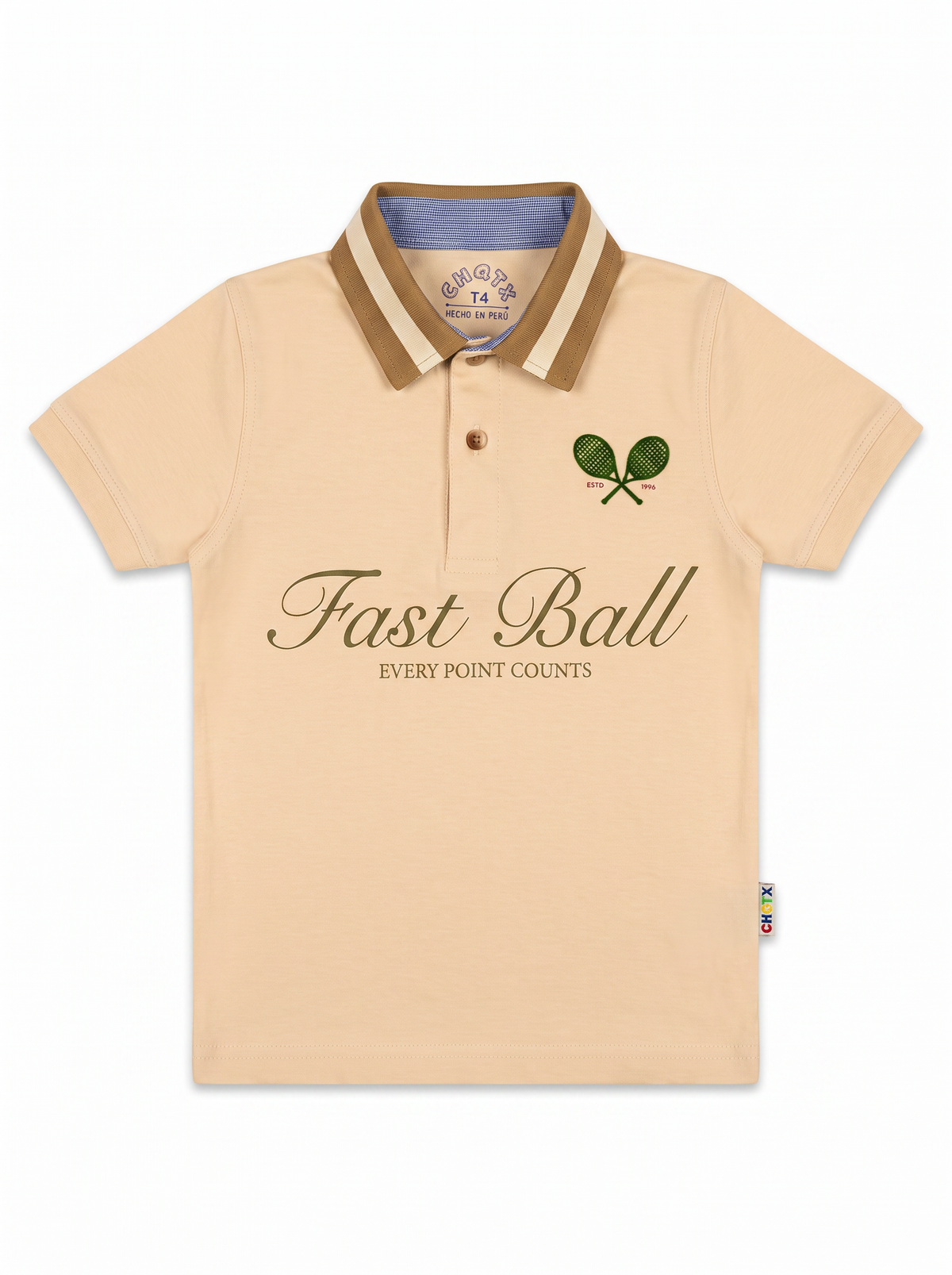 POLO MANGA CORTA FAST BALL