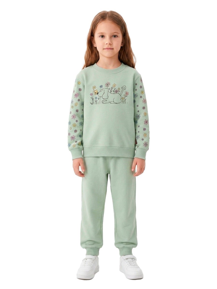 CONJUNTO NIÑA PERRITO