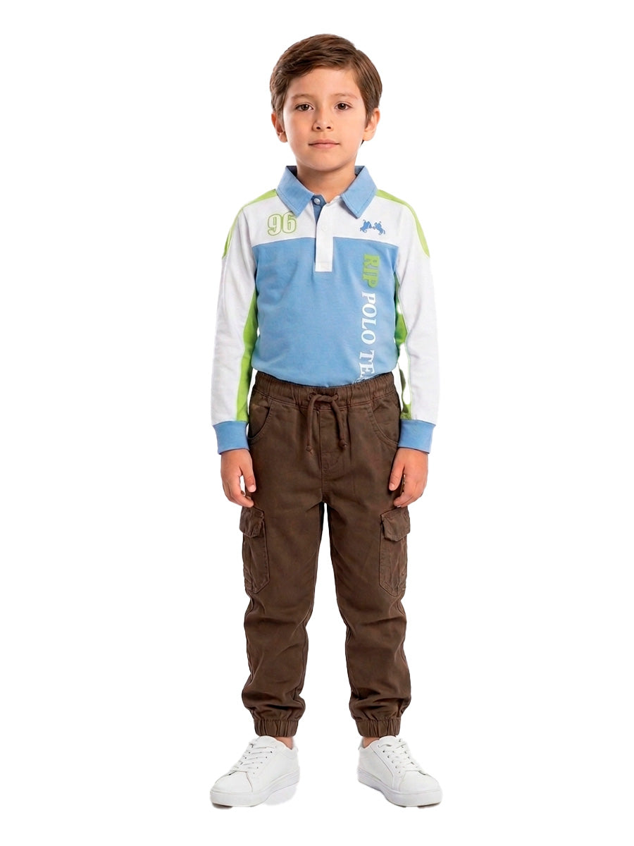 PANTALON JOGGER CARGO DRILL