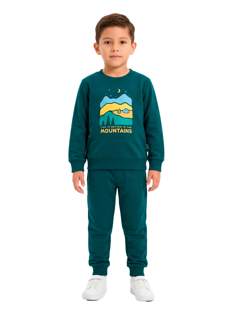 POLERA FRANELA MONTAÑA