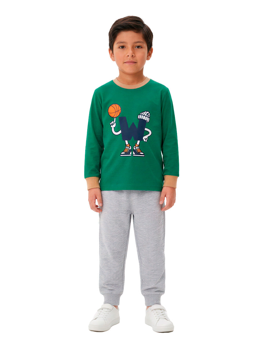 POLO MANGA LARGA BASKETBALL W