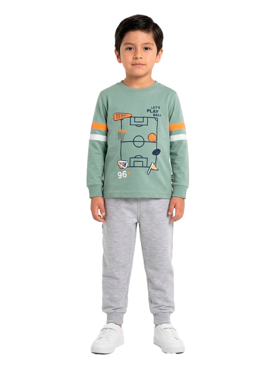 POLO MANGA LARGA PLAY BALL