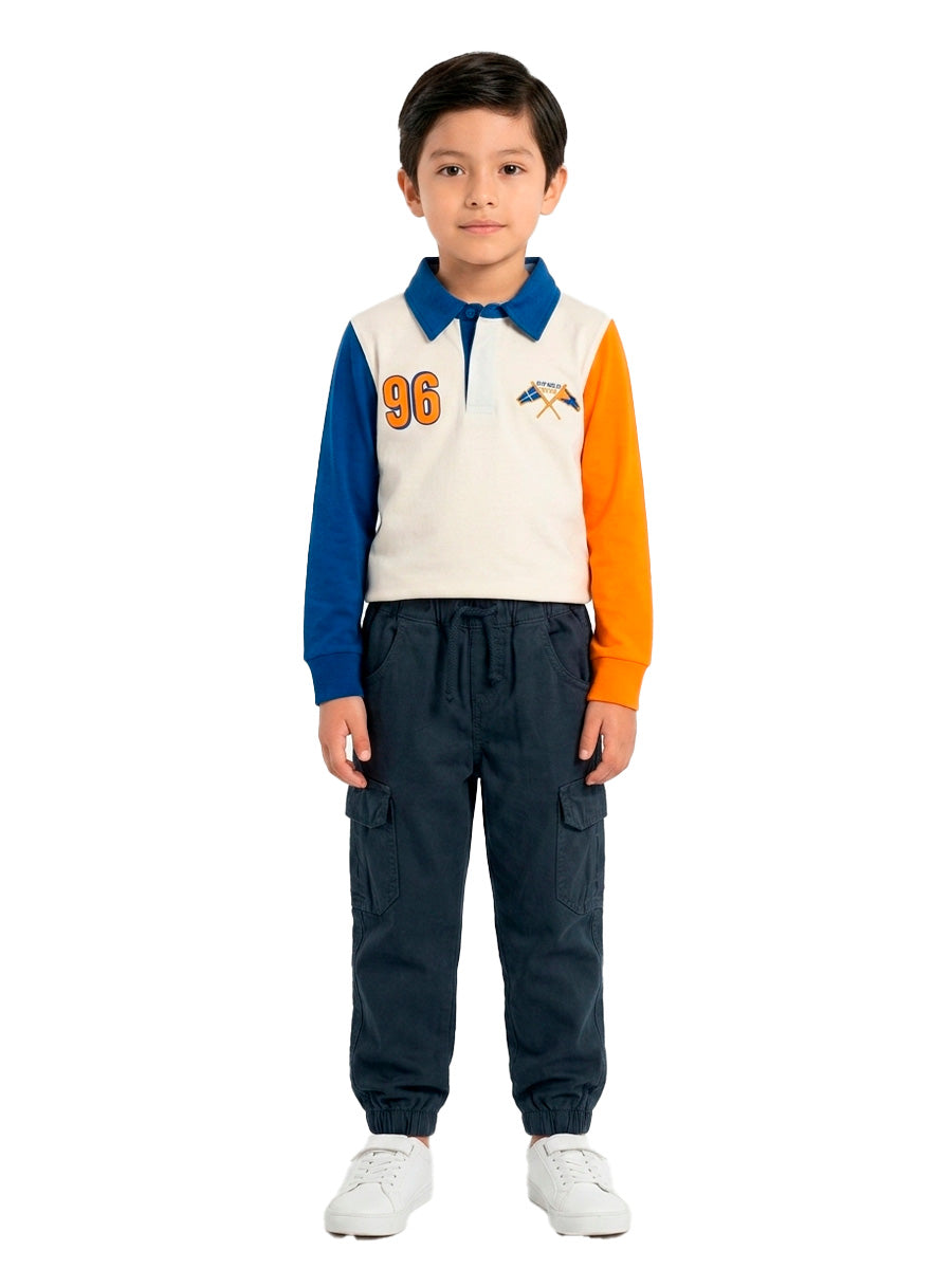 PANTALON JOGGER CARGO DRILL