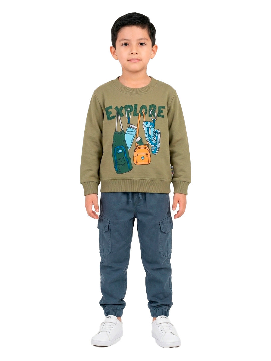 PANTALON JOGGER CARGO DRILL
