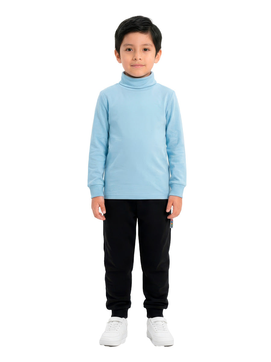 Cafarena Niño – color Celeste, detalle 1