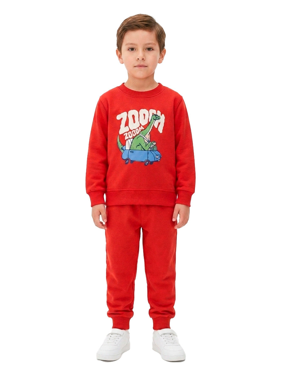 POLERA FRANELA ZOOOM DINO
