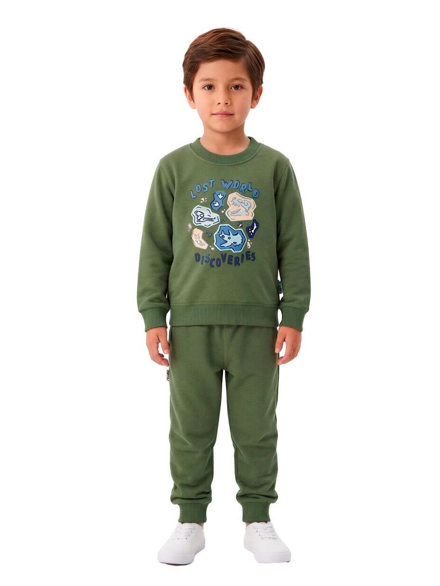 POLERA FRANELA DINO WORLD
