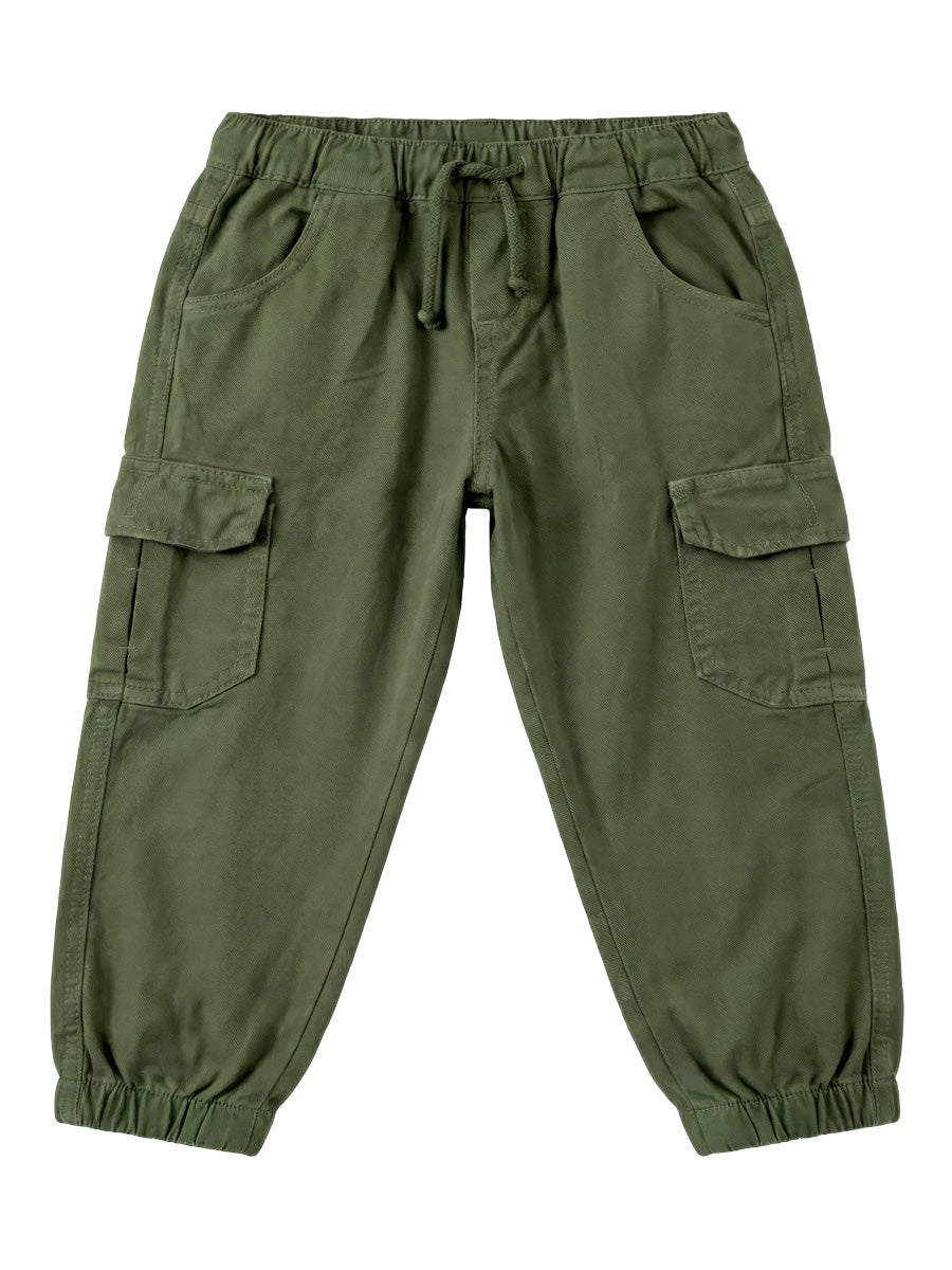 PANTALON JOGGER CARGO DRILL