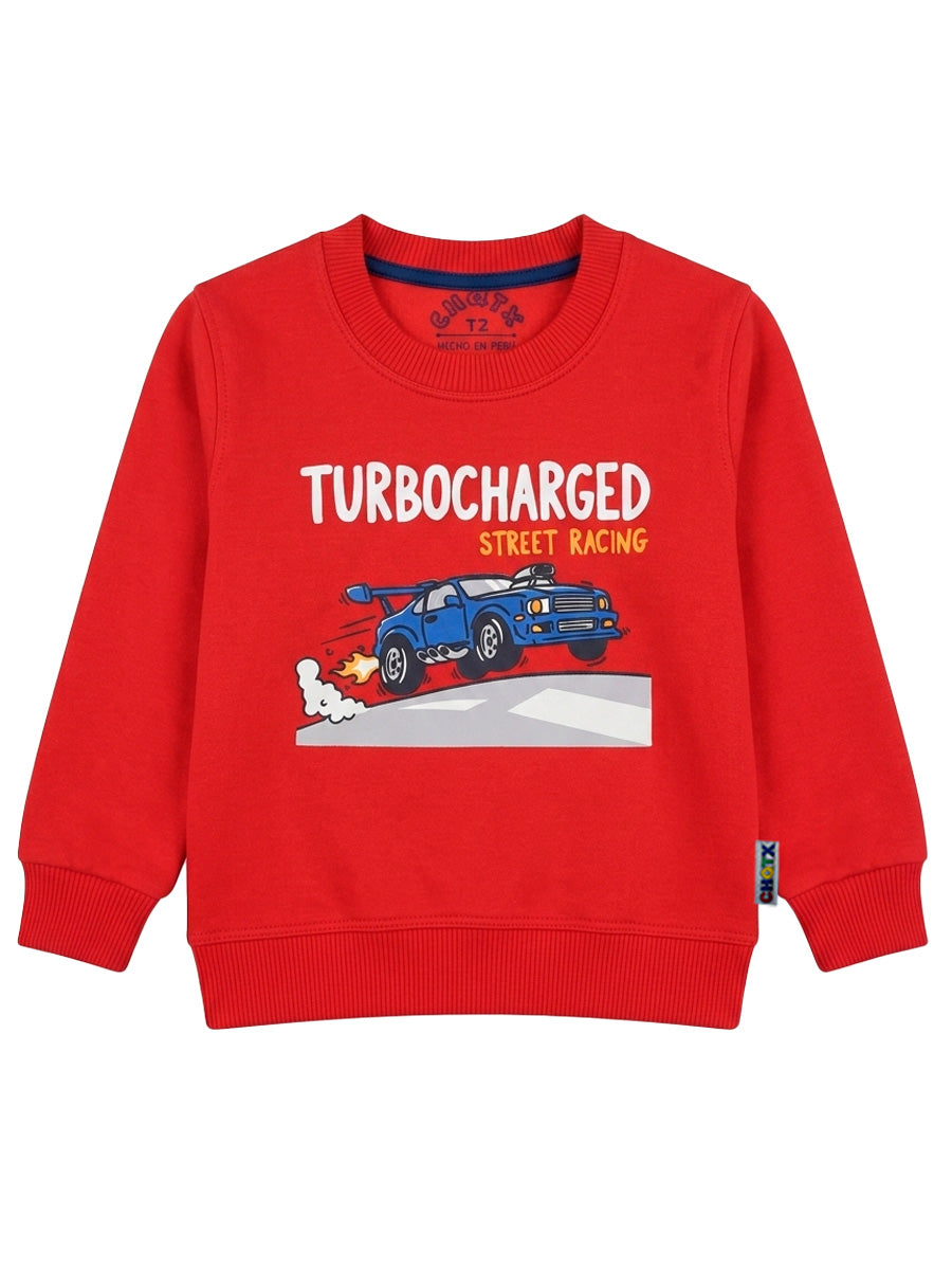 POLERA FRANELA TURBO CARRERA