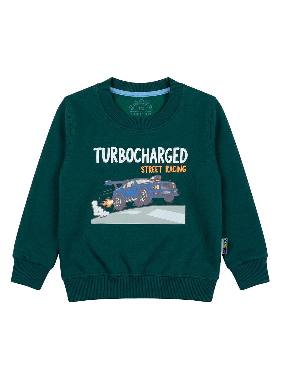 POLERA FRANELA TURBO CARRERA