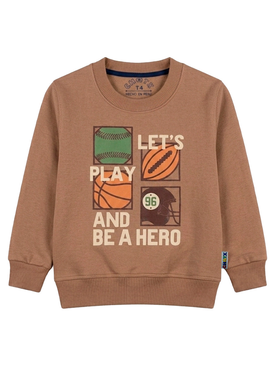POLERA FRANELA BE HERO