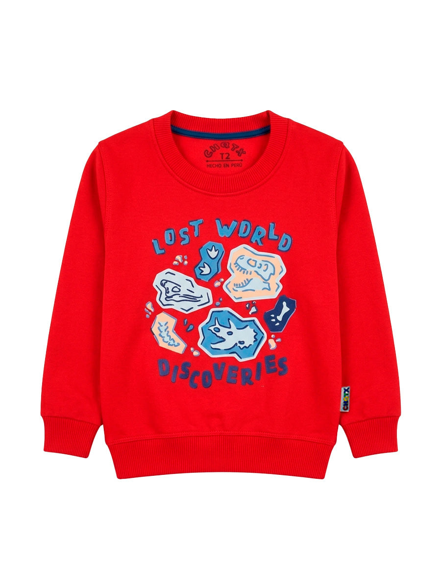 POLERA FRANELA DINO WORLD