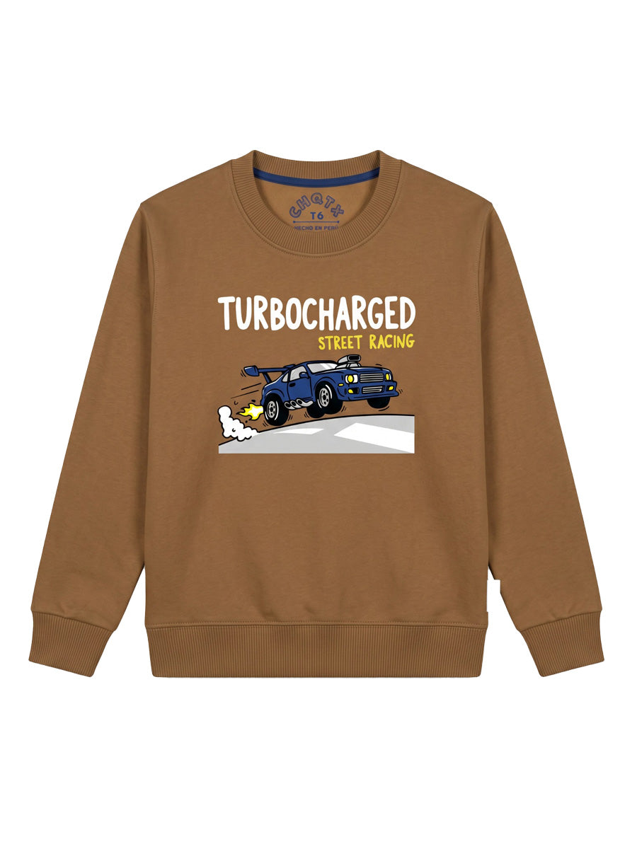 POLERA FRANELA TURBO CARRERA