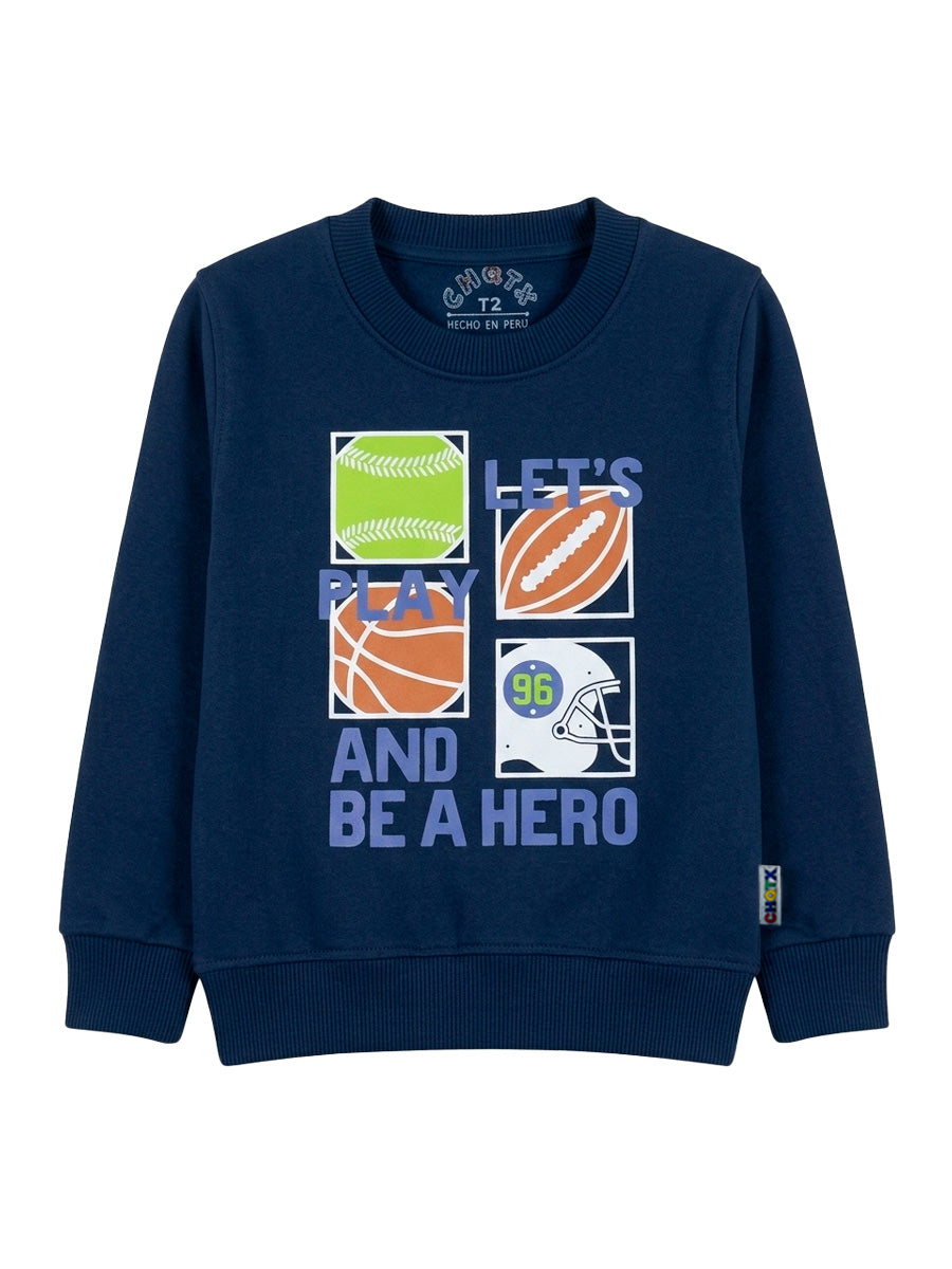 POLERA FRANELA BE HERO
