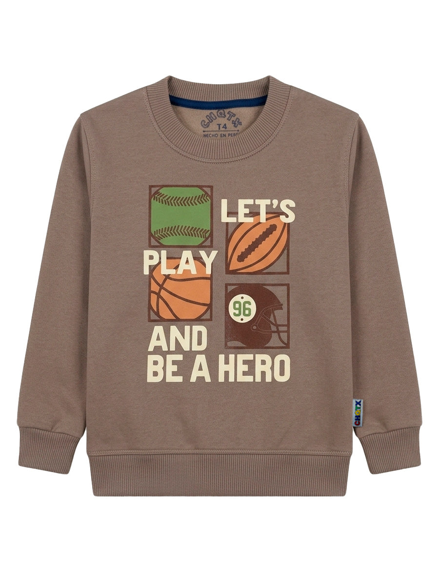 POLERA FRANELA BE HERO