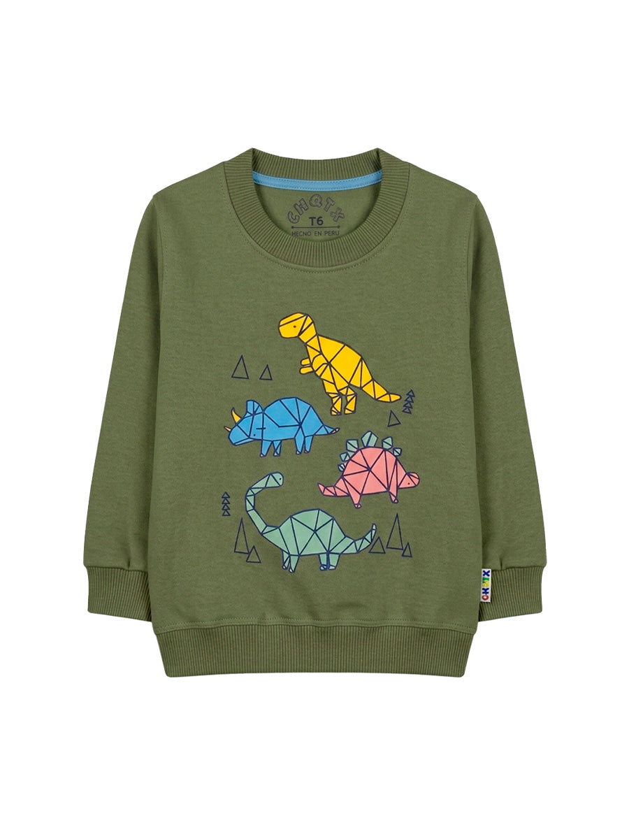 POLERA FRANELA DINOS