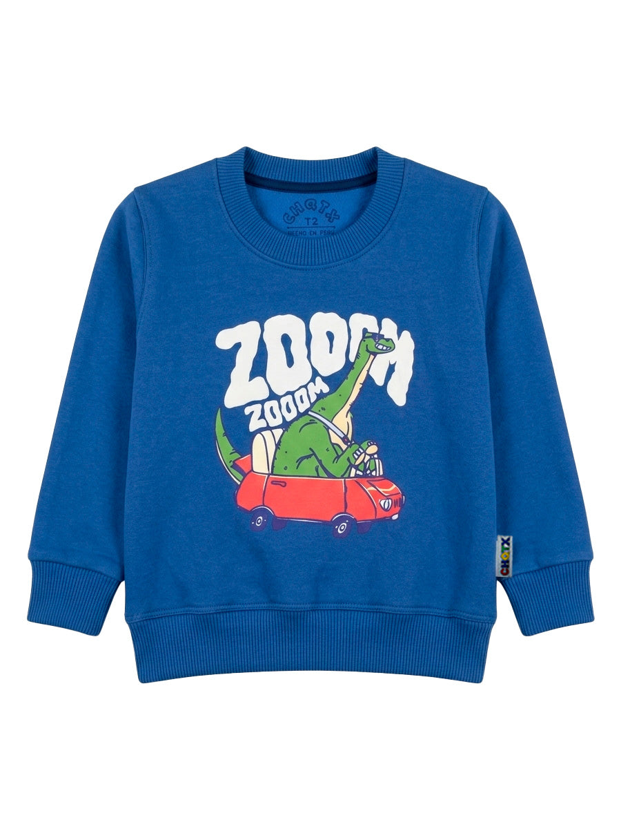 POLERA FRANELA ZOOOM DINO