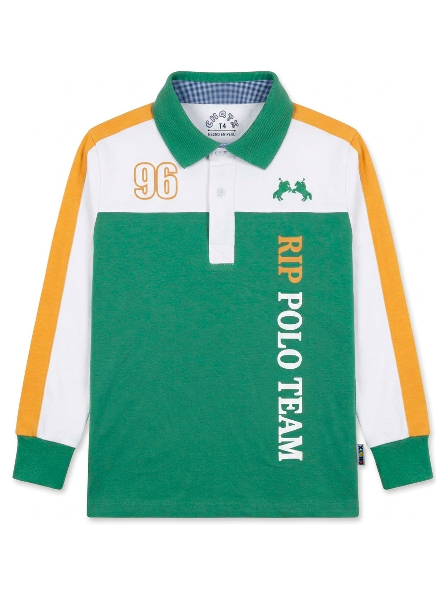 POLO MANGA LARGA RIP TEAM