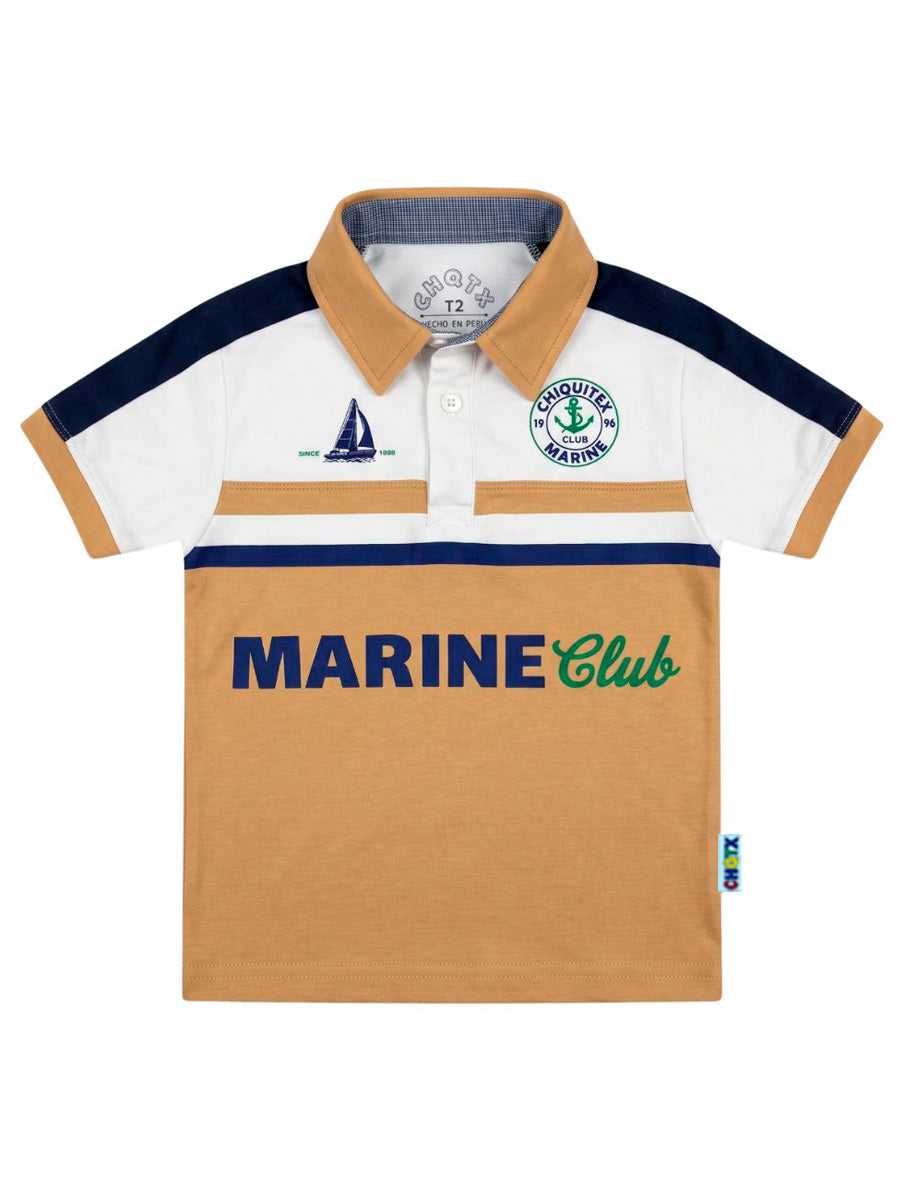 POLO MANGA CORTA ESP MARINE