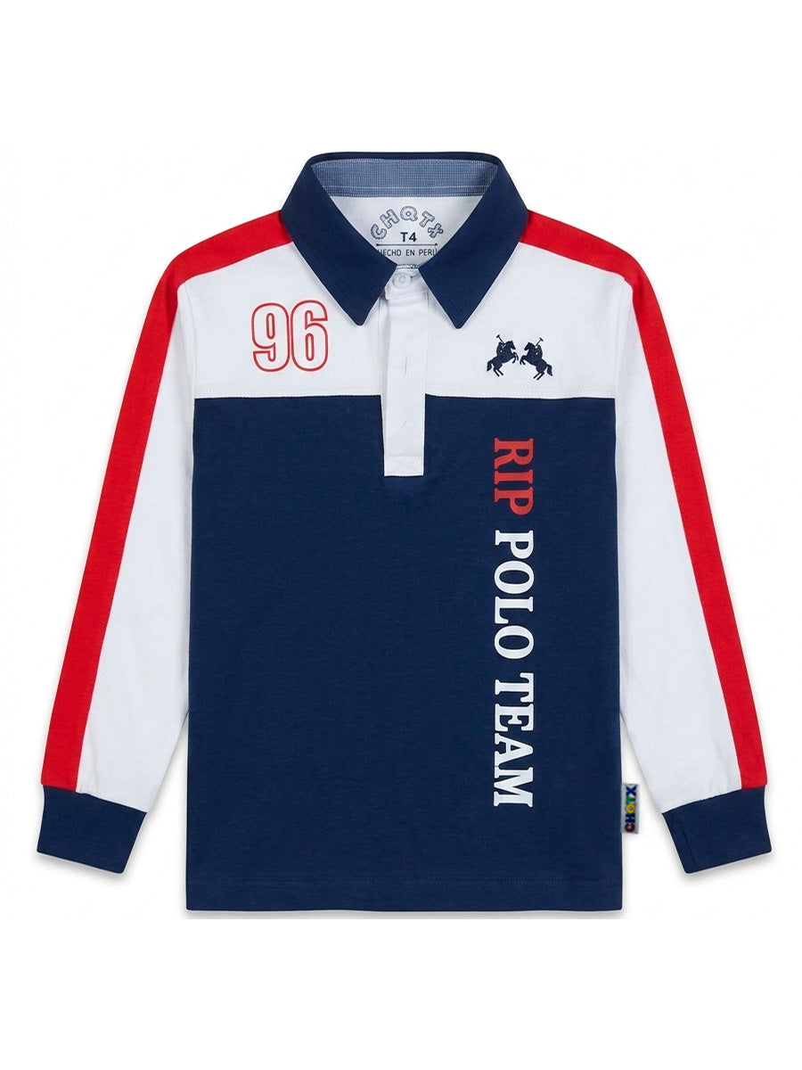 POLO MANGA LARGA RIP TEAM