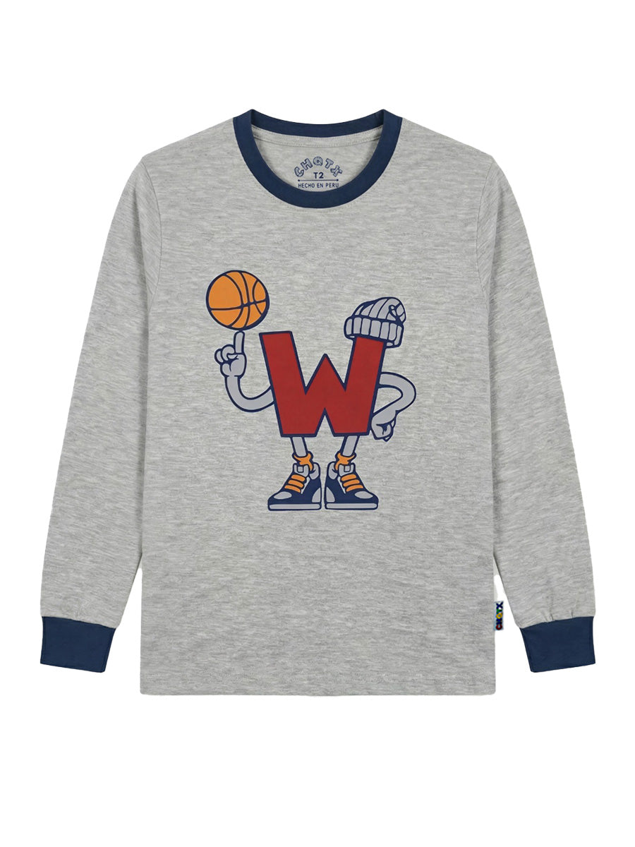 POLO MANGA LARGA BASKETBALL W