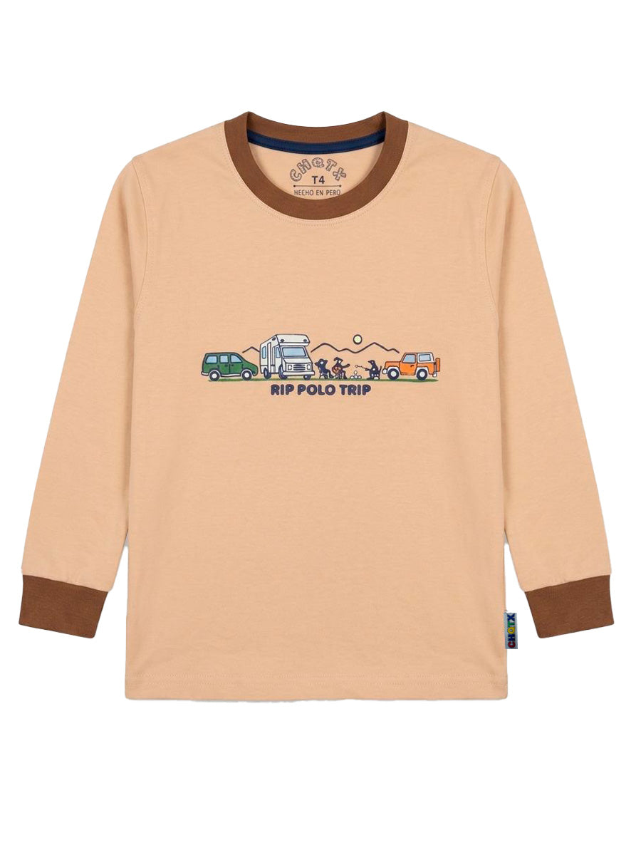 POLO MANGA LARGA RIP TRIP
