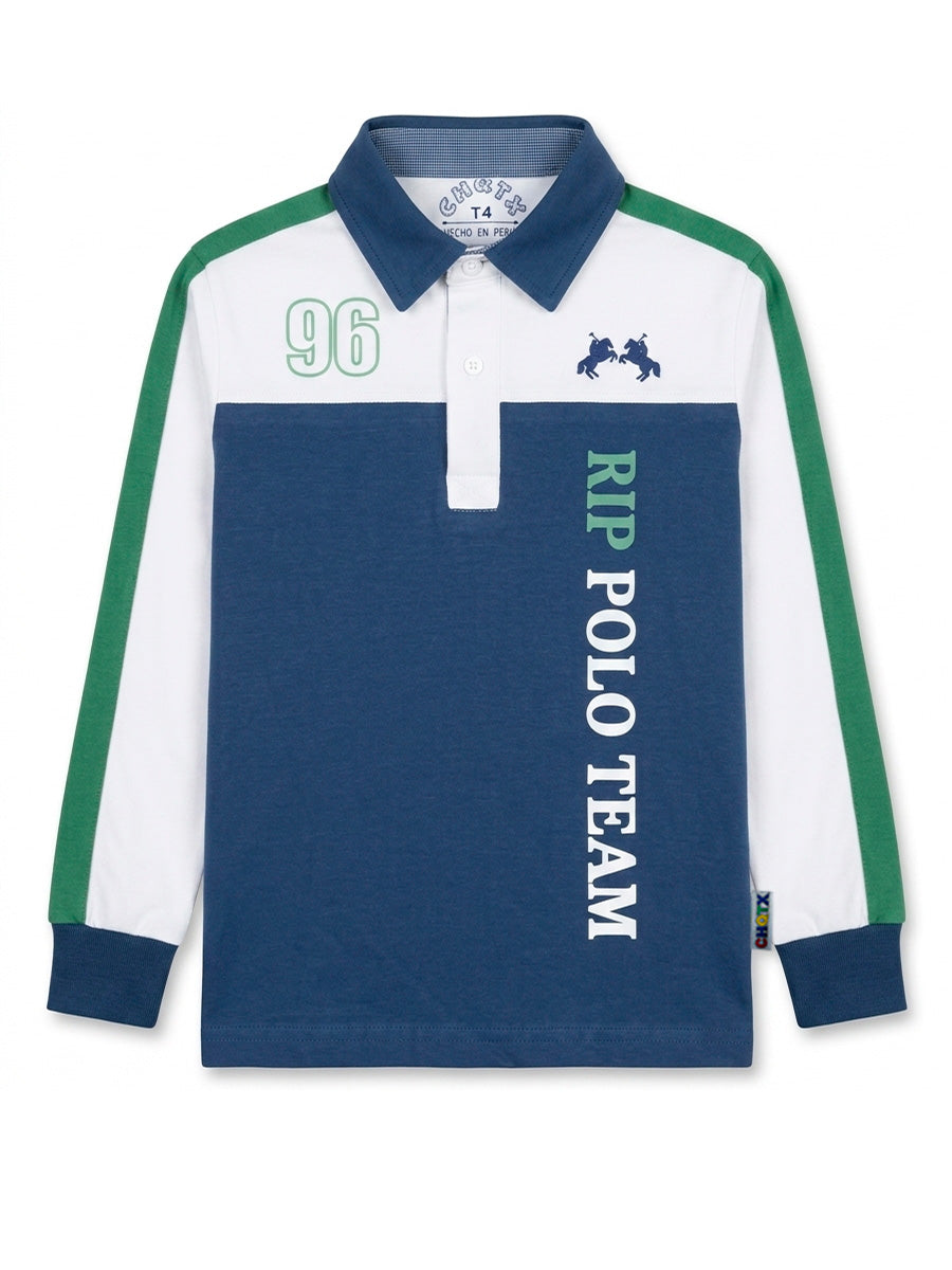 POLO MANGA LARGA RIP TEAM