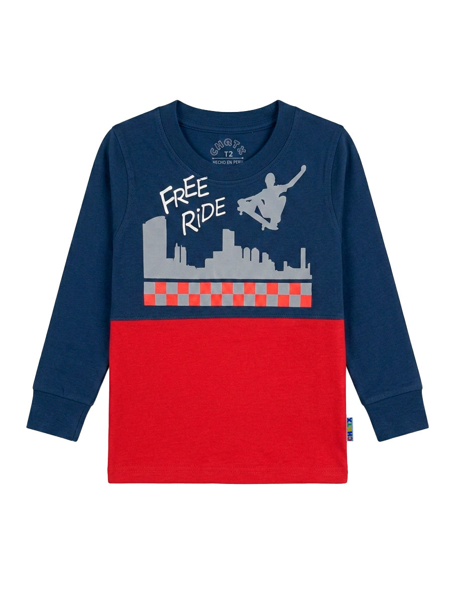 POLO MANGA LARGA SKATE