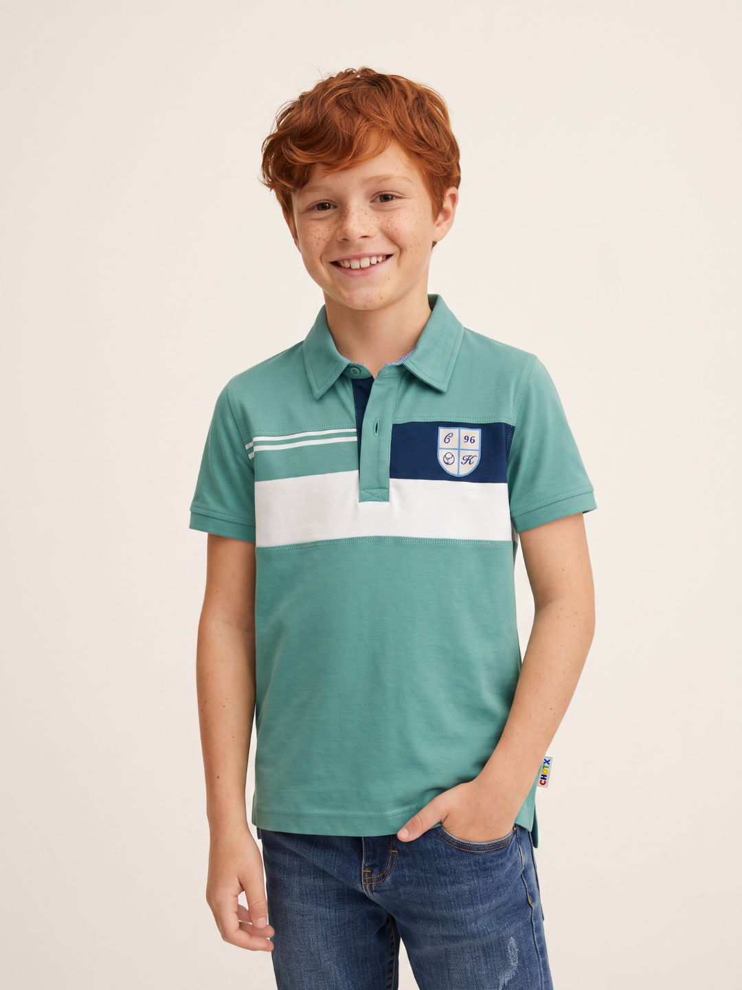 POLO MANGA CORTA LUXURY