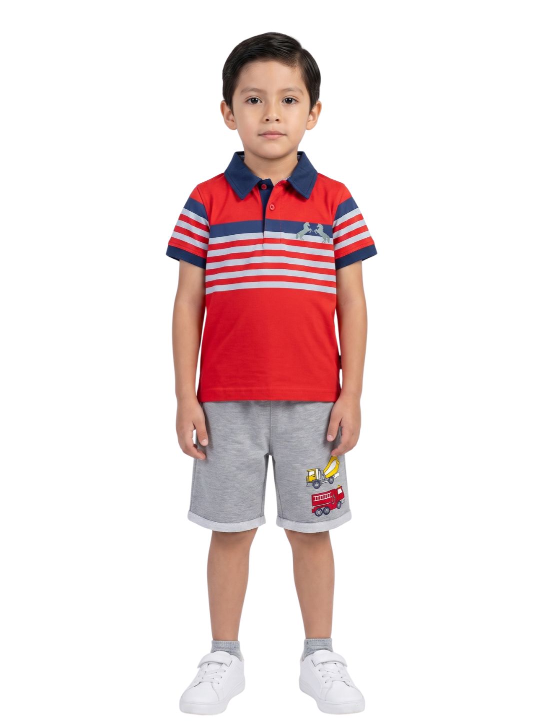Short de French Terry – color Melange, detalle 1