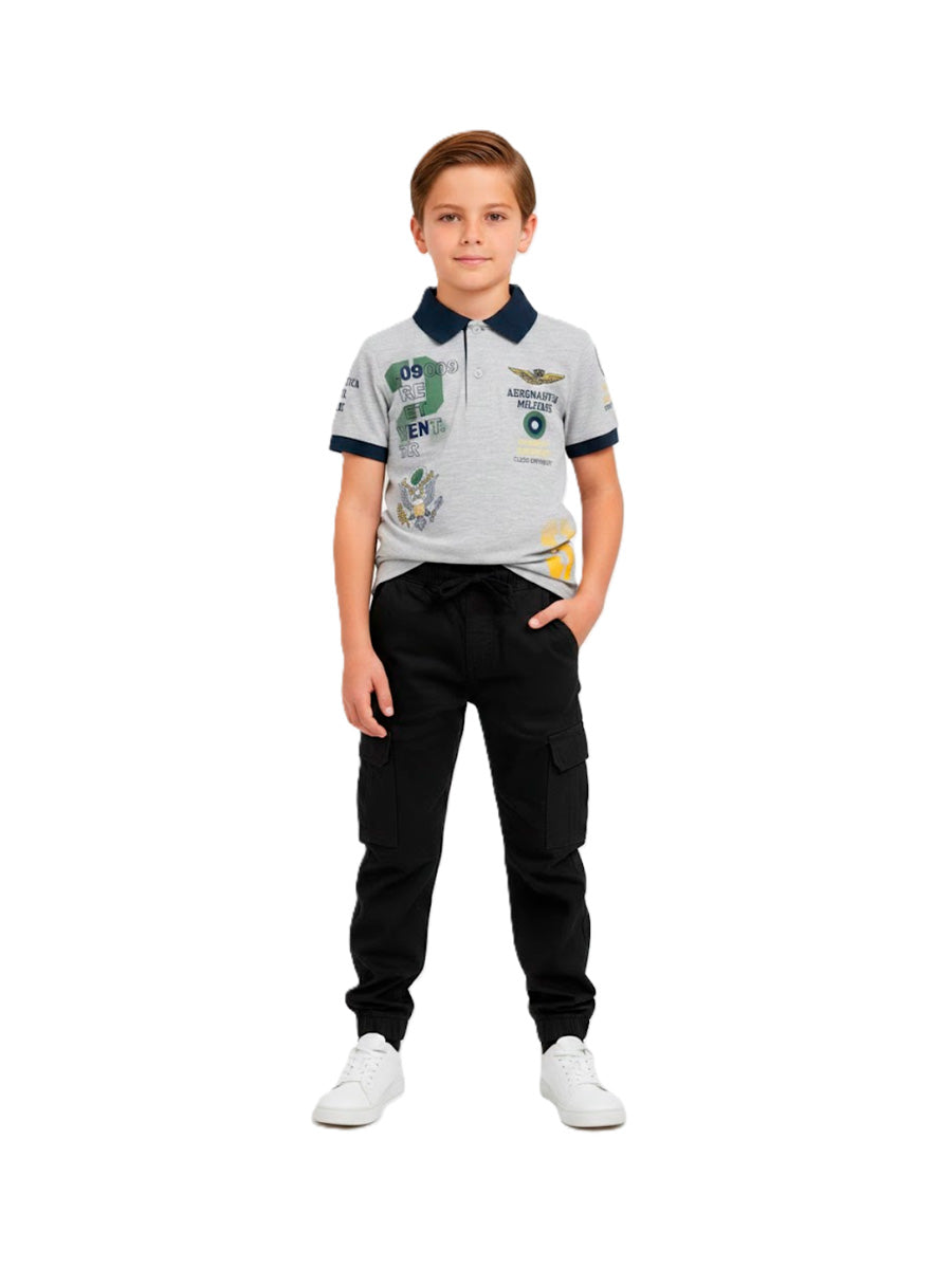 POLO MANGA CORTA MILITAR