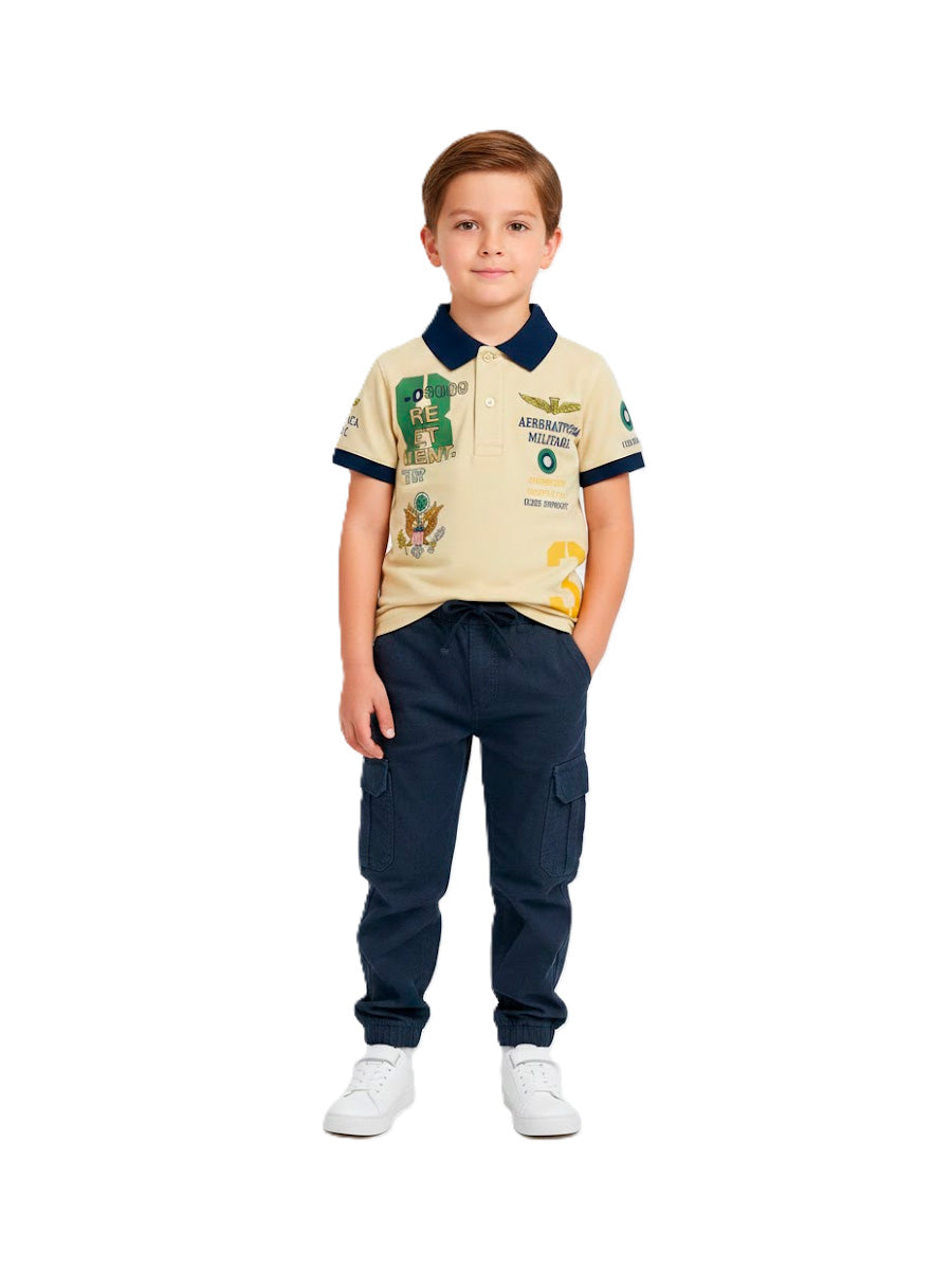 POLO MANGA CORTA MILITAR