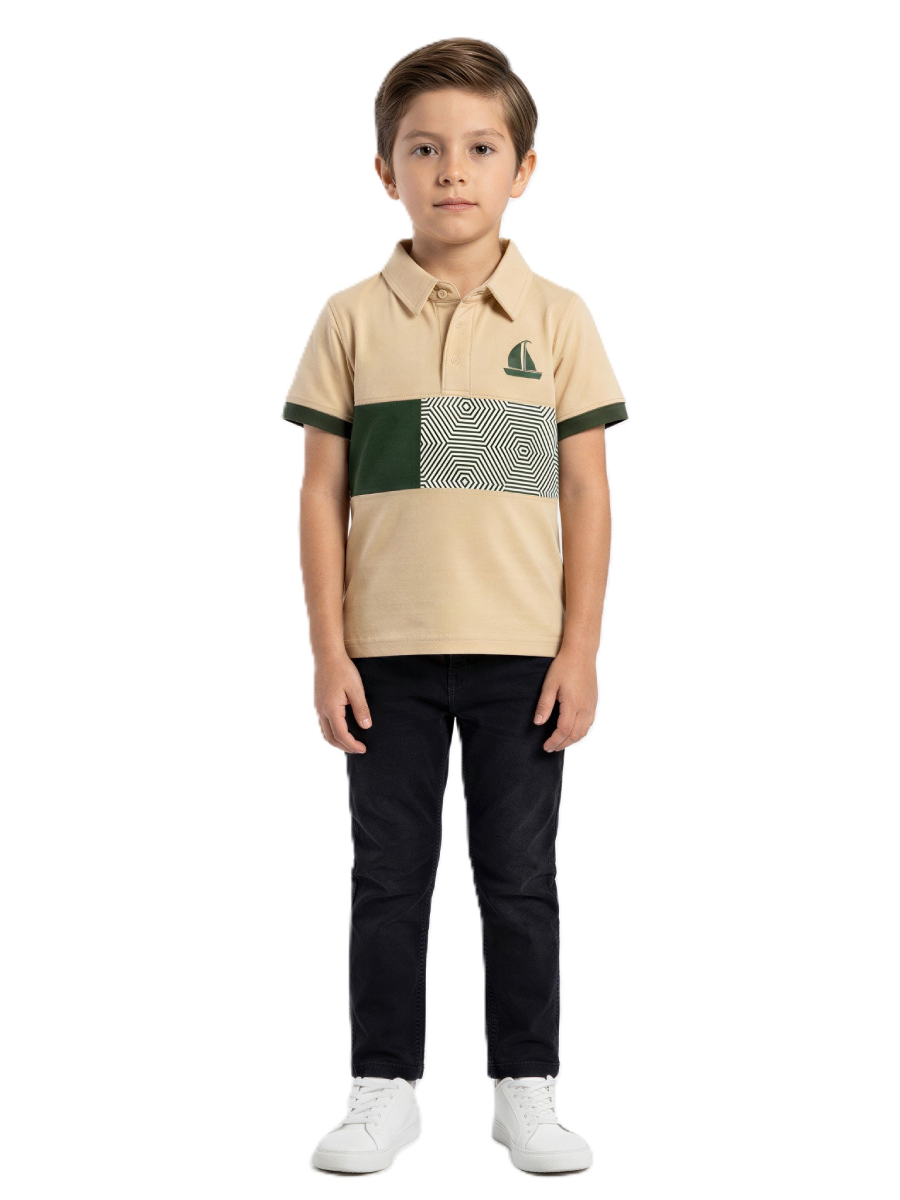 POLO MANGA CORTA VELERO