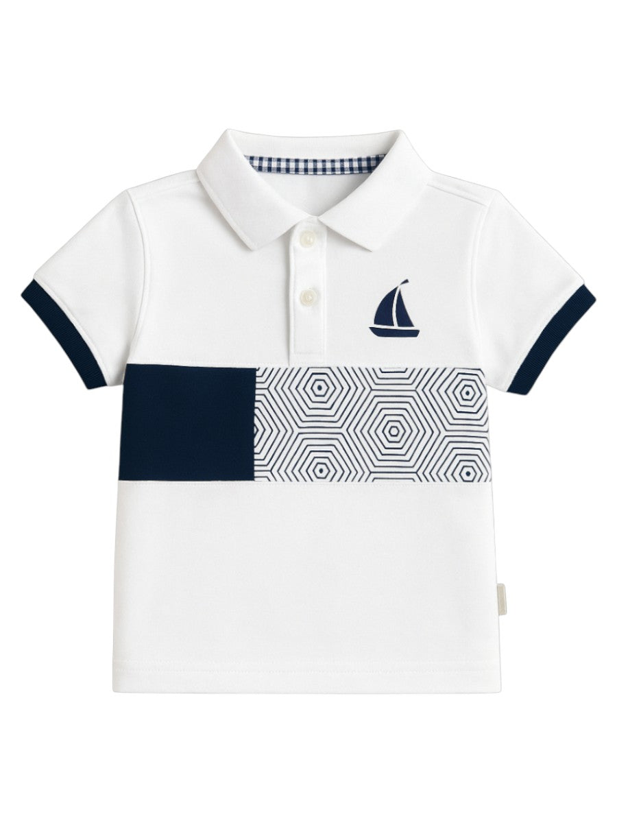 POLO MANGA CORTA VELERO