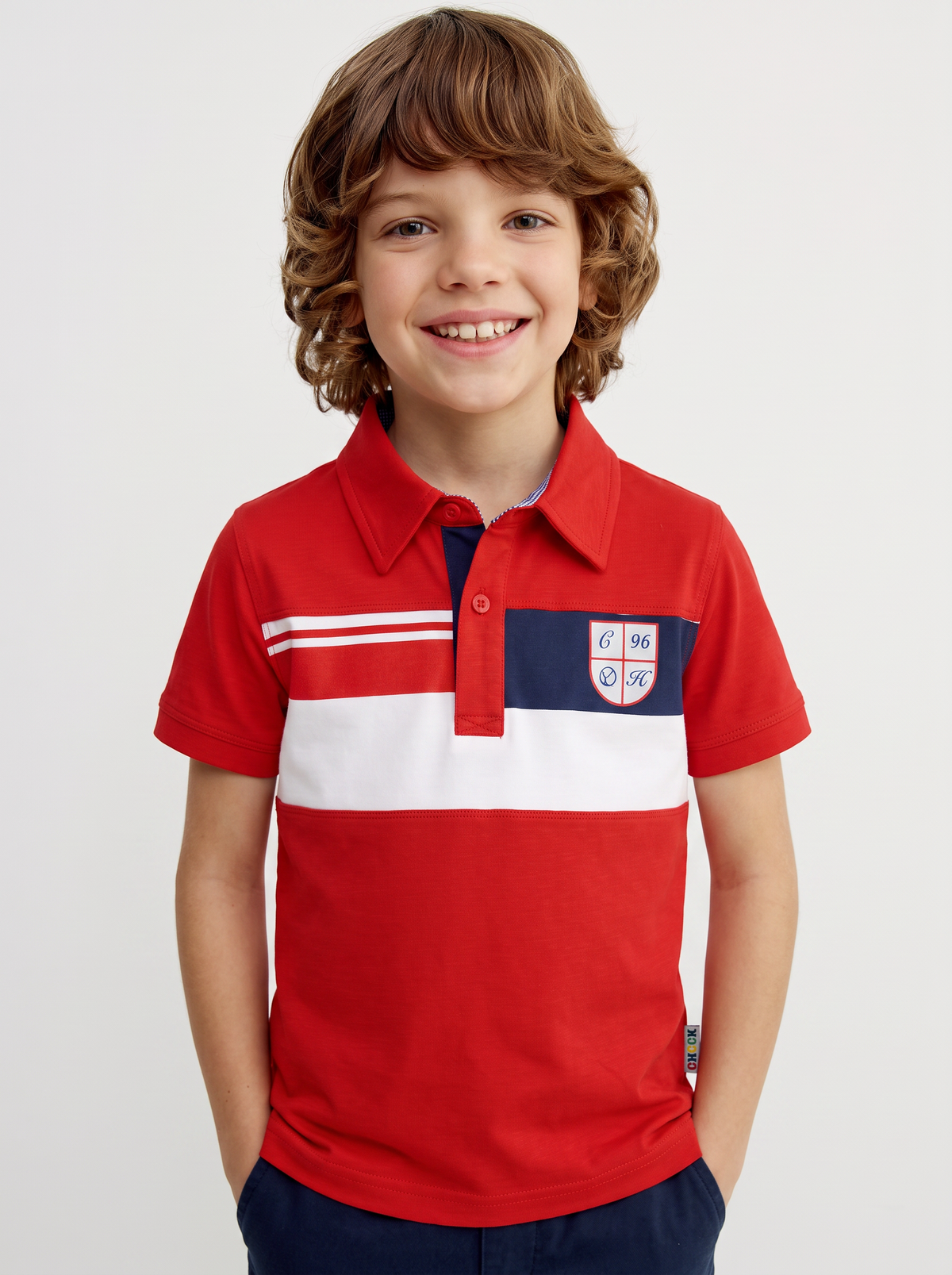 POLO MANGA CORTA LUXURY