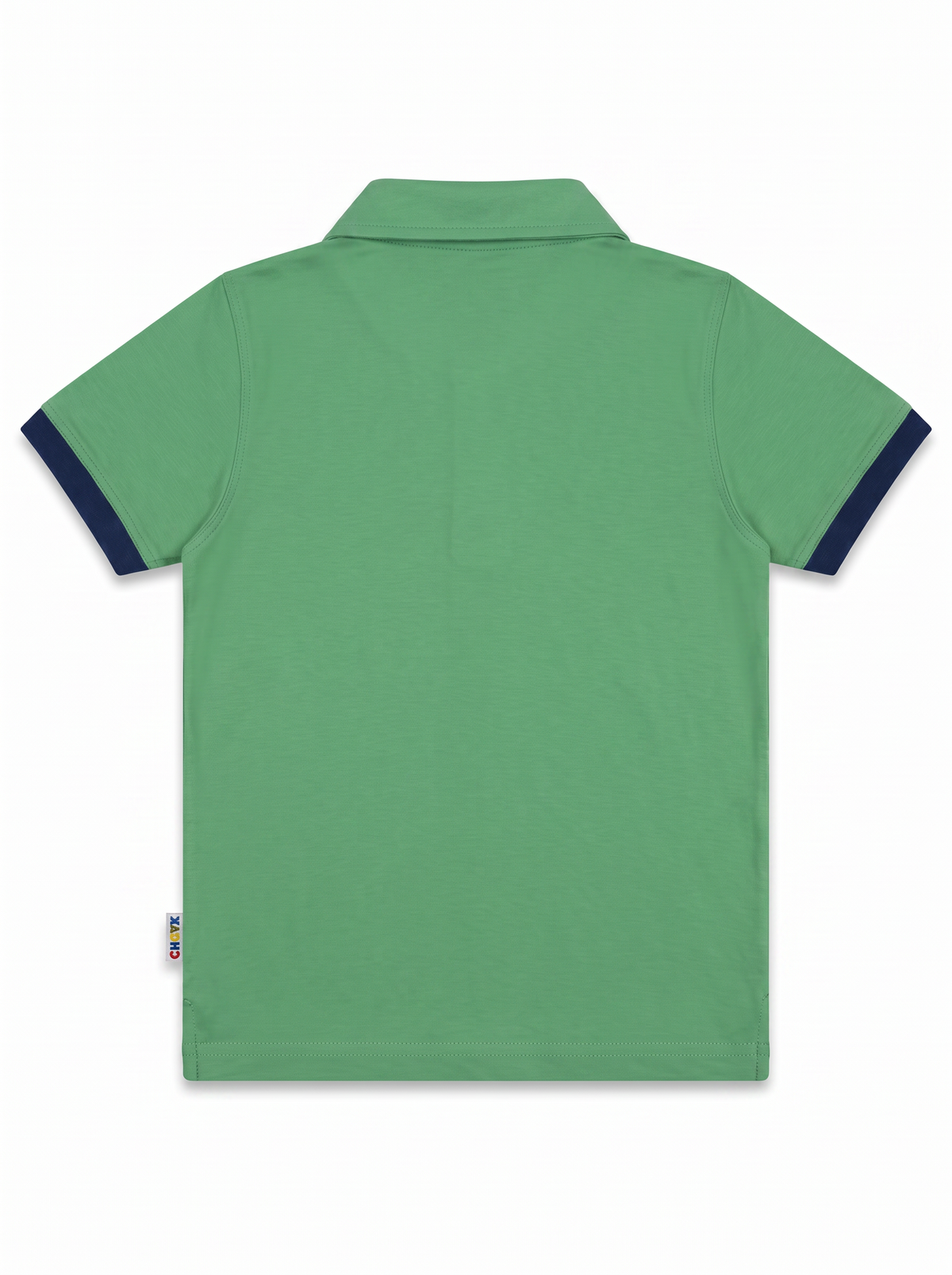 Polo Manga Corta Travel – color Verde, detalle 2