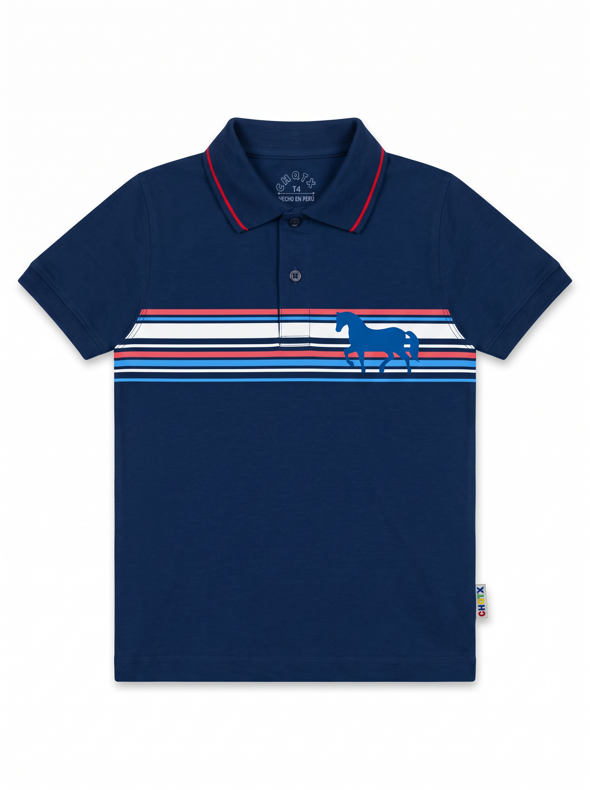 POLO MANGA CORTA CARRERA